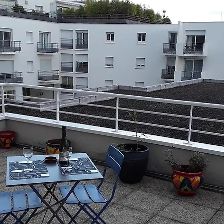 Beau T1 Calme En Centre Parking Terrasse 公寓 图尔