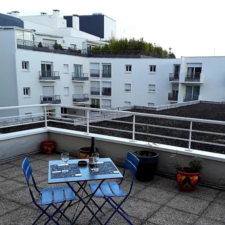 Beau T1 Calme En Centre Parking Terrasse Apartamento