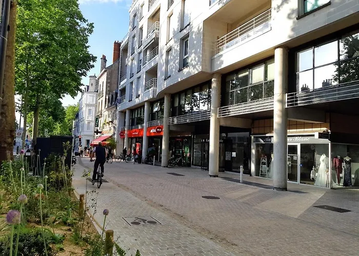 Beau T1 Calme En Centre Parking Terrasse * Tours